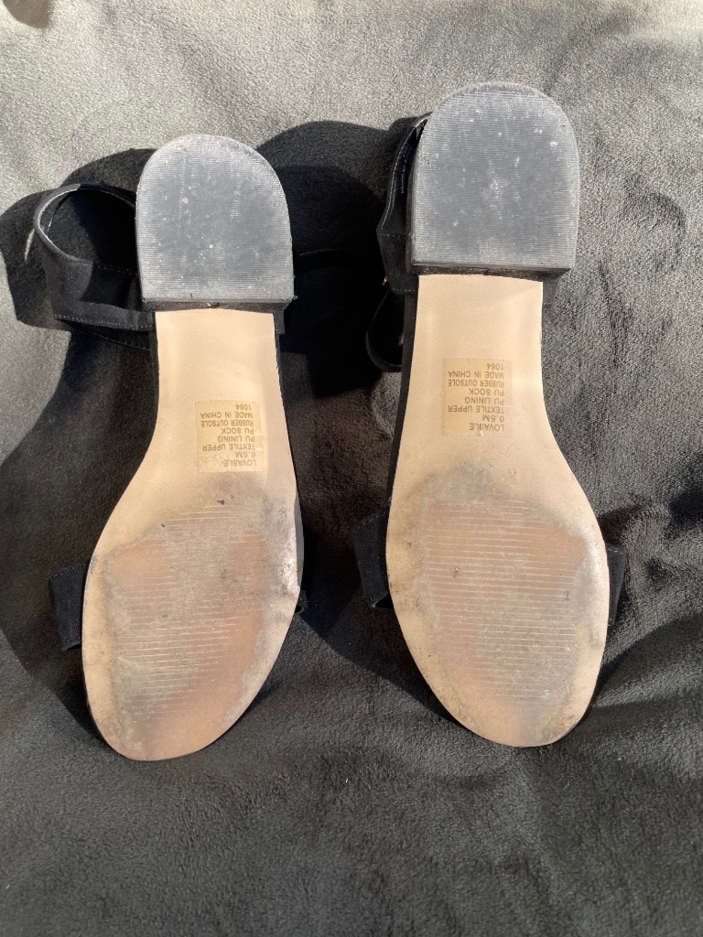 Steve Madden Black Shoes Size 7 - Picture 2 of 4